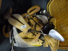 Collection Shoe Lasts Stretchers and Shoe Horns
