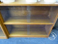 Oak Two Tier Bookcase