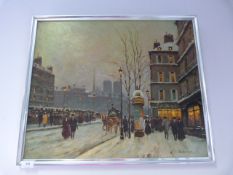 Print of a Paris Scene