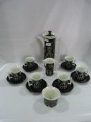 Portmeirion 70s Tea Set