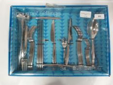 *GOURMET CUTLERY 34 PIECE