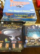 Mixed Collection of Star Trek and Thunderbirds