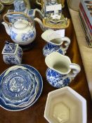 Collection of Tony's Pattern Jugs, Teapots, Etc
