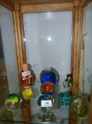 Collection of Seven Paper Weights and Toby Jugs