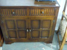 Priory Style Sideboard in Dark Oak