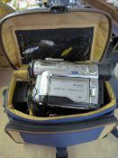 Sharp Video Camera in Case