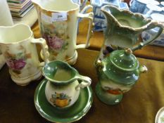 Collection of Decorative Jugs, Etc