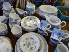 Large Set of Wedgwood Home MIkado Dinner and Tea Ware