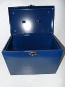 *A4 METAL FILE BOX WITH 11 FILES