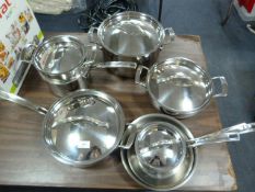 *KS S/S COOKWARE 13PCE
