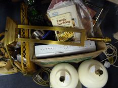 Sky Box, Decanter, Frames and Books