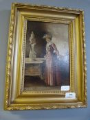 Gilt Framed OIl on Canvas