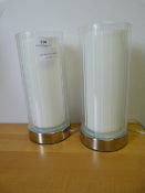 *Two Modern Table Lamps