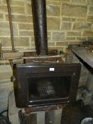 Outdoor Fire with Chimney