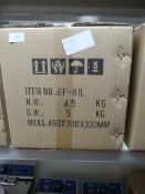 *F31 Stainless Steel Single Basket Electric Fryer