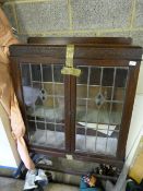 Darkwood Two Door Display Cabinet
