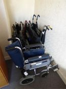 Seven Assorted Wheelchairs