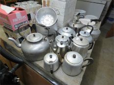 Aluminium Kettles and Teapots