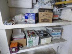 Two Computer Printers, Convector Heater, Assorted Party Poppers, Etc