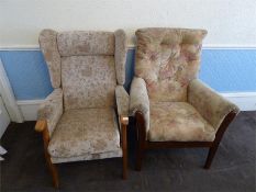 Two High Seat Chairs