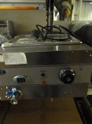 *F37 Stainless Steel Two Pot Bain Marie with Digital Display