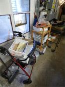 Two Mobility Walking Aids and a Trolley Table