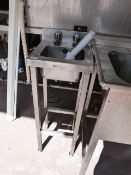 *DSM Stainless Steel Hand Wash Sink on Stand