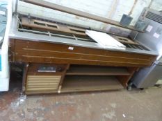 *Refrigerated Wood and Stainless Steel Salad Bar by Tecfrigo