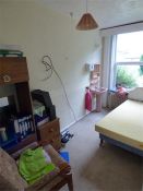 Contents of Room Fourteen Which Includes: High Seat Chair, Single Bed and Wardrobes