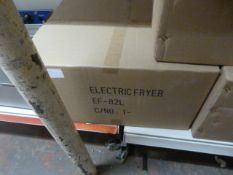 *F26 Stainless Steel Two Basket Two Compartment Fryer Model:EF82L