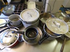 Assorted Aluminium and Other Cookware