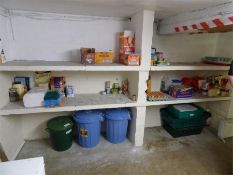 Assorted Wet and Dry Ingredients