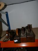 Five Assorted Wood Planes