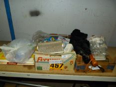 Three Boxes Containing Assorted Electrical Appliances, Umbrellas, Etc