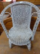 Child's Rattan Chair