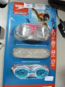 *Two Pairs of Speedo Goggles