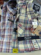 *Four Checked Gents Shirts (Size Small)