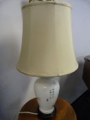 Oriental Style Table Lamp with Shade