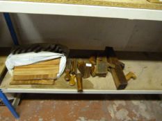 Assorted Veneers, Shoe Stretchers and Early Planes