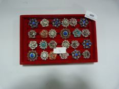 Twenty Four Assorted Costume Jewellery Rings