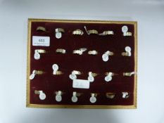 Twenty Four Assorted Costume Jewellery Rings