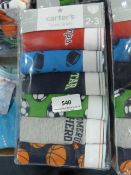 *Five Packs of Seven Boys Briefs (Size 2-3)