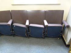 Row of Ten Cinema Seats