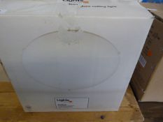 *Two Hudson Frosted Glass Ceiling Lights