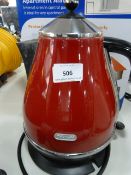*Delonghi Electric Kettle (Red)