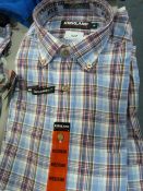 *Three Checked Gents Shirts (Size Medium)