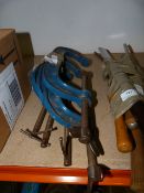Five G-Clamps