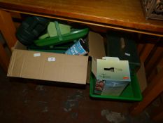 Box Containing Assorted Gardening Propagators, Etc