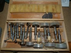 Box Containing Forstner Bits