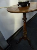 Mahogany Circular Side Table